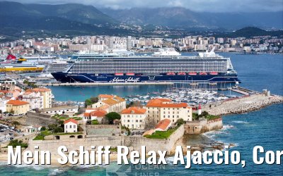 Mein Schiff Relax Ajaccio, Corsica 11.03.2025