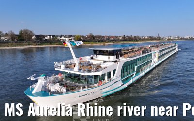 MS Aurelia Rhine river near Porz 28.03.2025