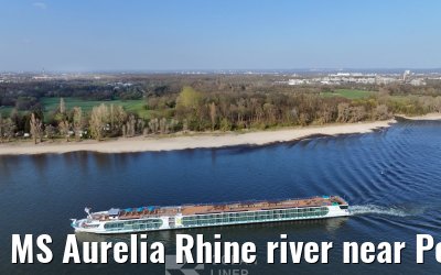 MS Aurelia Rhine river near Porz 28.03.2025