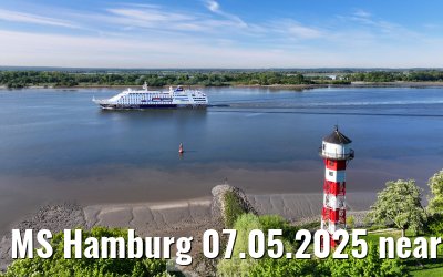 MS Hamburg 07.05.2025 near Wittenbergen