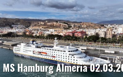 MS Hamburg Almeria 02.03.2025