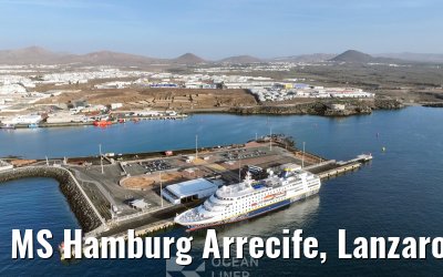 MS Hamburg Arrecife, Lanzarote 25.02.2025
