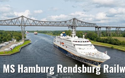 MS Hamburg Rendsburg Railway Bridge 09.06.2025