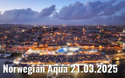 Norwegian Aqua 21.03.2025