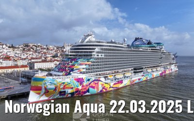 Norwegian Aqua 22.03.2025 Lisbon