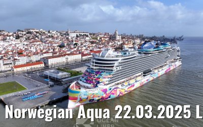 Norwegian Aqua 22.03.2025 Lisbon