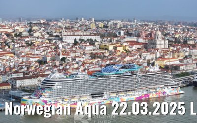 Norwegian Aqua 22.03.2025 Lisbon