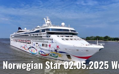 Norwegian Star 02.05.2025 Wedel