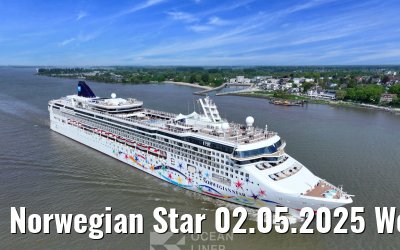 Norwegian Star 02.05.2025 Wedel