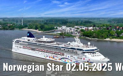 Norwegian Star 02.05.2025 Wedel