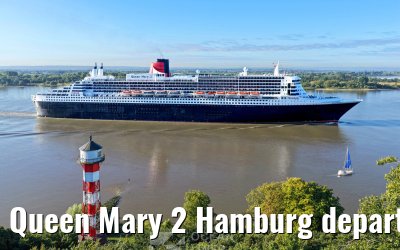 Queen Mary 2 Hamburg departure 18.08.2025