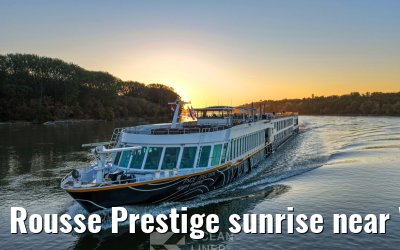Rousse Prestige sunrise near Vukovar 21.09.2025