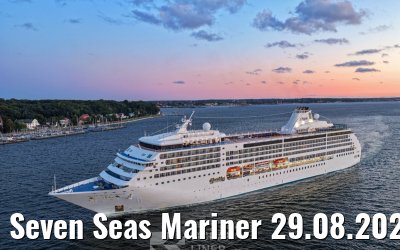 Seven Seas Mariner 29.08.2025 Kiel arrival