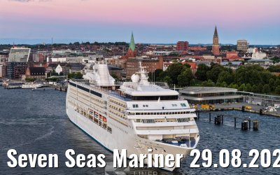Seven Seas Mariner 29.08.2025 Kiel arrival