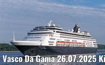 Vasco Da Gama 26.07.2025 Kieler Foerde and Laboe