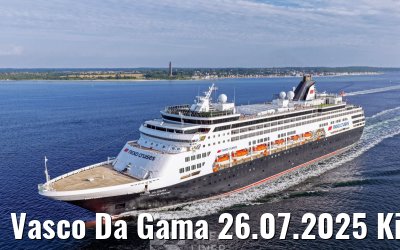 Vasco Da Gama 26.07.2025 Kieler Foerde and Laboe