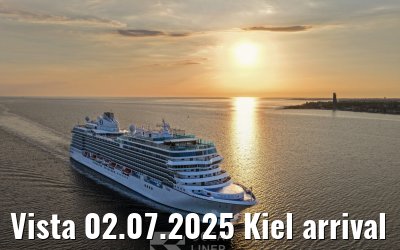 Vista 02.07.2025 Kiel arrival