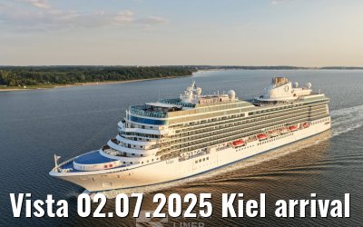 Vista 02.07.2025 Kiel arrival