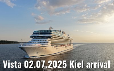 Vista 02.07.2025 Kiel arrival