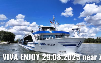 VIVA ENJOY 29.08.2025 near Zons Rhine river