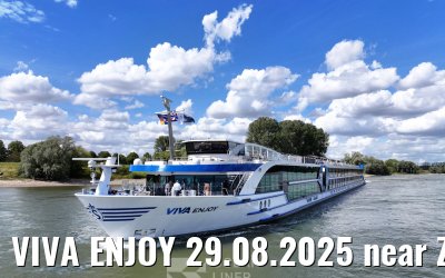 VIVA ENJOY 29.08.2025 near Zons Rhine river