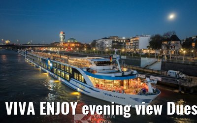 VIVA ENJOY evening view Duesseldorf 13.01.2025