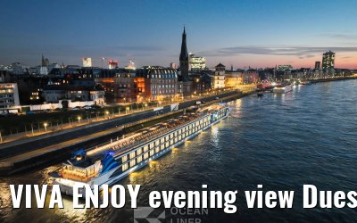 VIVA ENJOY evening view Duesseldorf 13.01.2025