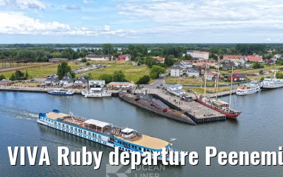 VIVA Ruby departure Peenemünde 08.07.2025