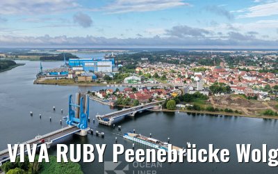 VIVA RUBY Peenebrücke Wolgast 08.07.2025