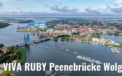 VIVA RUBY Peenebrücke Wolgast 08.07.2025