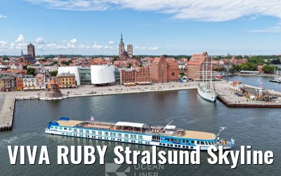 VIVA RUBY Stralsund Skyline 10.07.2025