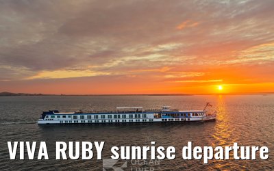 VIVA RUBY sunrise departure Vitte, Hiddensee 10.07.2025