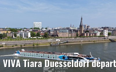 VIVA Tiara Duesseldorf departure 13.06.2025