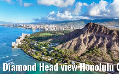 Diamond Head view Honolulu 05.10.2024