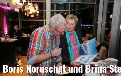 Boris Noruschat und Brina Stein Kreuzfahrt Stammtisch 10.11.2014