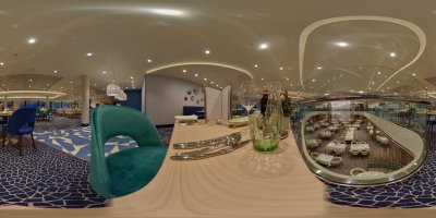 Atlantik Restaurant Mediterran neue Mein Schiff 2 abends