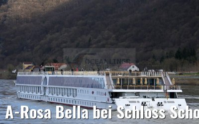 A-Rosa Bella bei Schloss Schoenbuehl Donau 03.04.2015