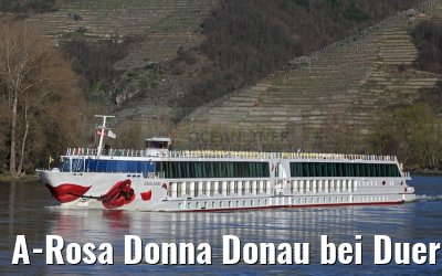 A-Rosa Donna Donau bei Duernstein 03.04.2015