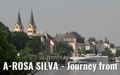 A-ROSA SILVA - Journey from Cologne to Germersheim - July 2012
