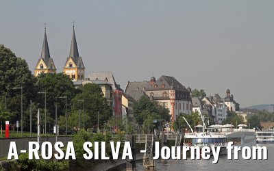 A-ROSA SILVA - Journey from Cologne to Germersheim - July 2012
