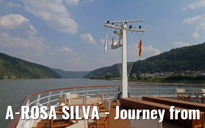 A-ROSA SILVA - Journey from Cologne to Germersheim - July 2012