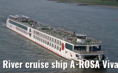 River cruise ship A-ROSA Viva - 27th September 2011 near Cologne/Rhine