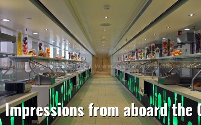 Impressions from aboard the Costa neoRomantica - June 2012