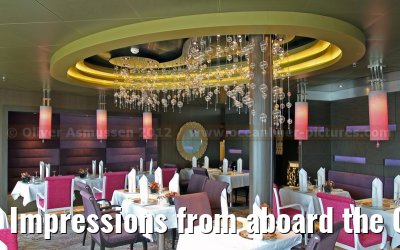 Impressions from aboard the Costa neoRomantica - June 2012