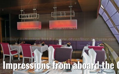 Impressions from aboard the Costa neoRomantica - June 2012