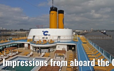 Impressions from aboard the Costa neoRomantica - June 2012