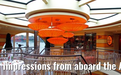 Impressions from aboard the A-ROSA BRAVA