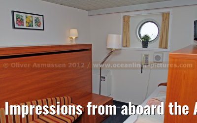 Impressions from aboard the ALEGRIA - May 2012
