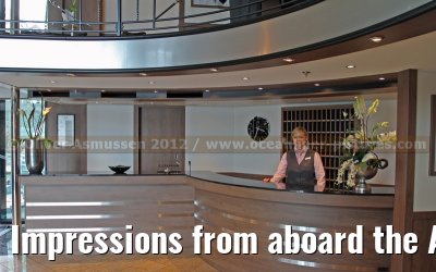 Impressions from aboard the AMELIA - March 2012