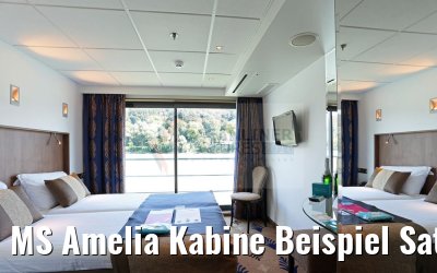 MS Amelia Kabine Beispiel Saturndeck